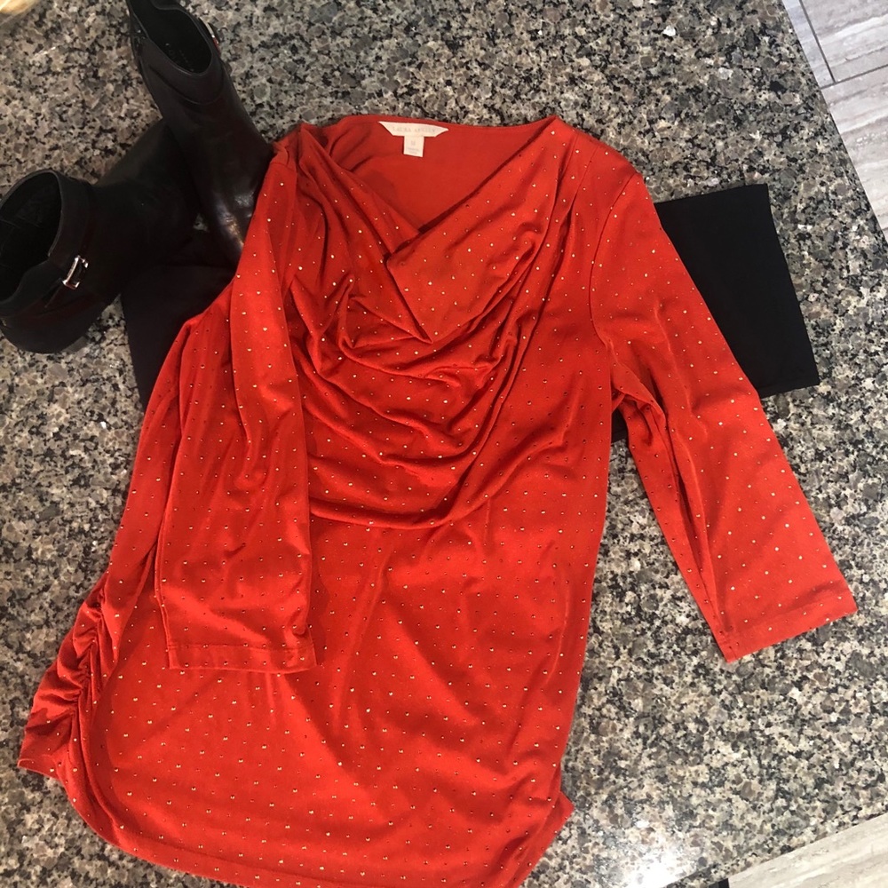 EUC Laura Ashley top - M